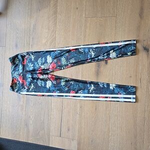 Goldsheep Women's XS Floral Leggings Workout Athleisure